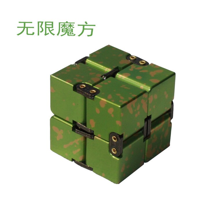 Aluminium legierung unendliche Cube reliever kreative douyin spielzeug flip tasche Cube