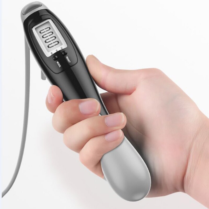 2022 digital sem fio contador de calorias pular corda esporte pesos exercício fitness corpo edifício sem fio digital pular cordas conjunto