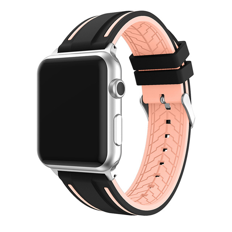 Bracelet en Silicone pour Apple Watch, 44mm 49mm 42mm 45mm, dehors, Caoutchouc, Remplacement, IWatch 8 7 6 SE ultra