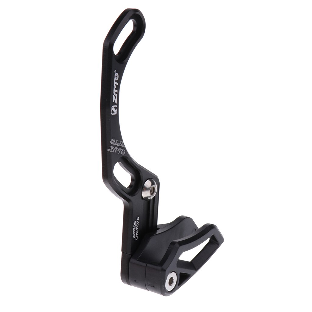 Aluminium Fiets Mtb ISCG05/Bb Mount Chain Guide Voor Enkele Ring: ISCG05 Black