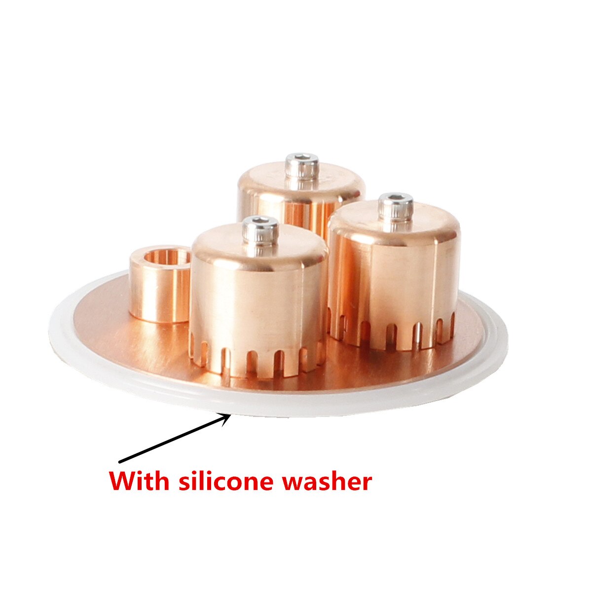 (OD79mm) 99.9% Rosso di Rame piastra bolla per 3 "distillazione colonna. HomeDistillation, Reflusso colonna, chiaro di luna