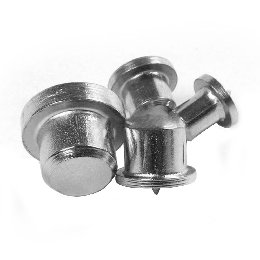 8pcs Tenon Dowel Center Joint Chrome Plated Woodworking Locator Pin Alignment Tool For Drill Hole Easy Storage & Maintenance