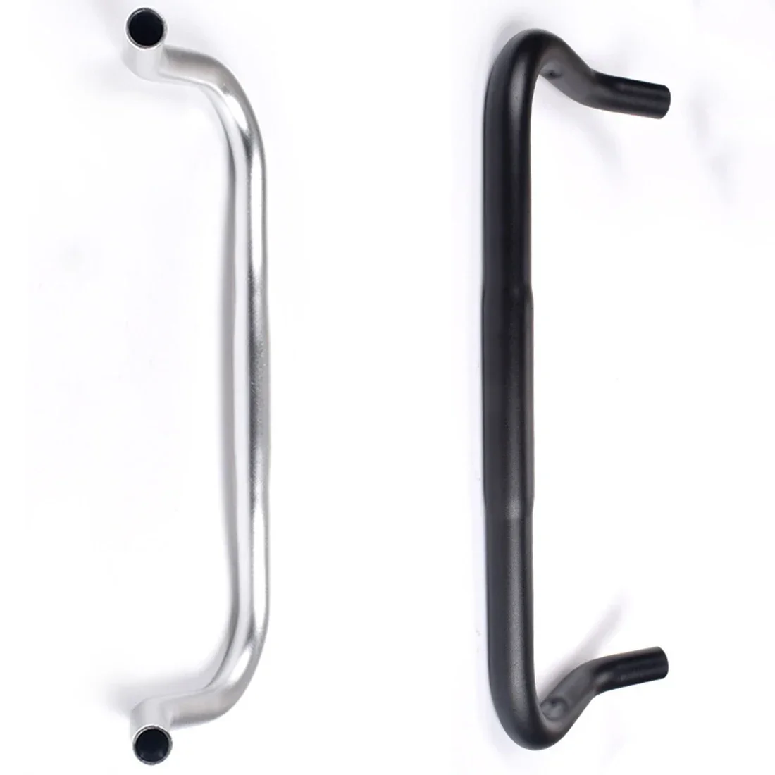 1pc Rennrad Fahrrad Bullhorn Lenker Biegen Bar 25,4x370mm Aluminium Legierung Fahrrad Horn Griff Biegen Griff komponenten Teile