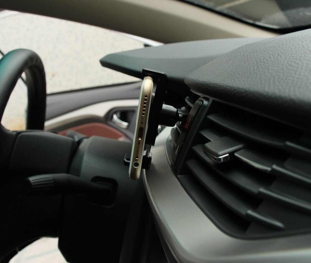 Soporte de salida de aire acondicionado para coche, soporte para teléfono móvil, soporte para navegador, soportes para teléfono móvil
