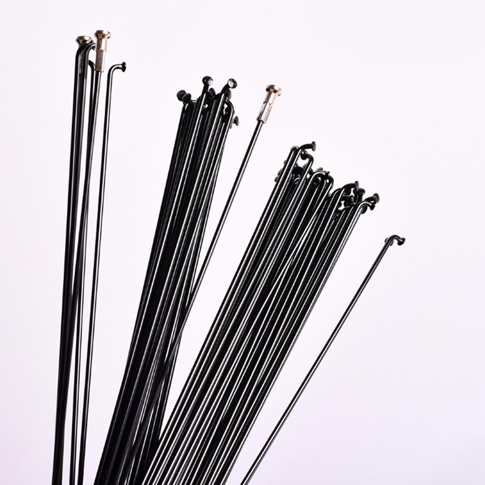 Polkupyörän pinnat 36 kpl pyörän pinnat 14g j taivuta teräksiset polkupyörän pinnat nänneillä 253mm-294mm