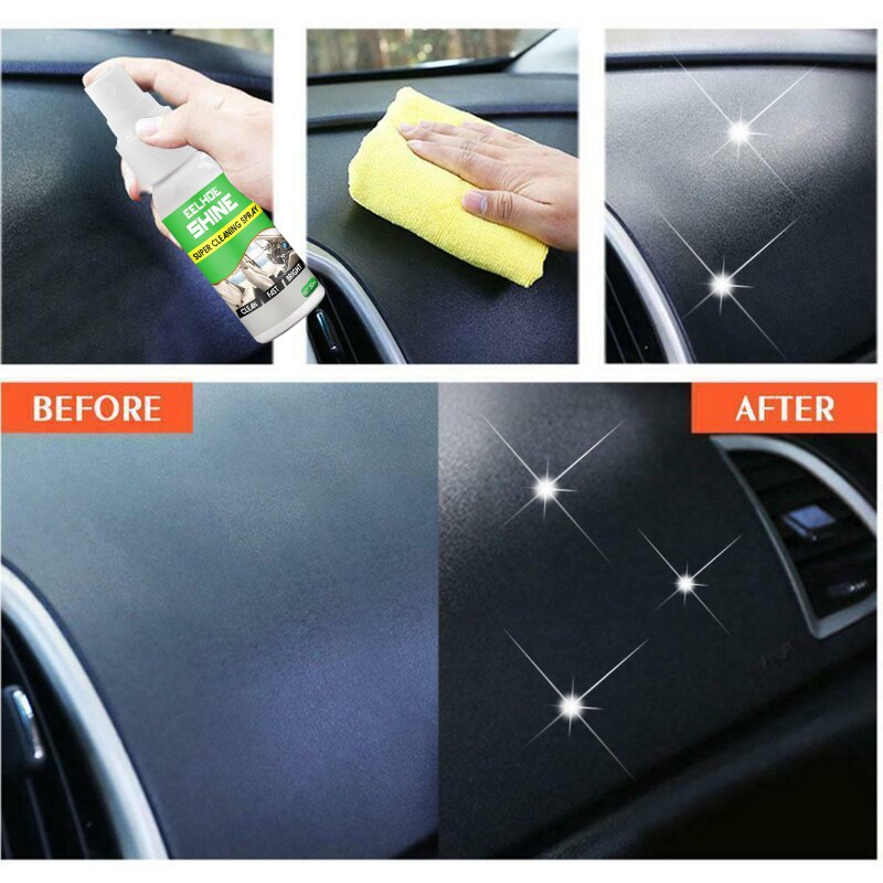 30ML Auto Interior Plastic Plastic Parts Wax Retreading Agent Renewed Plastic Auto Plastic Renovated Coating Car Light Cleaner