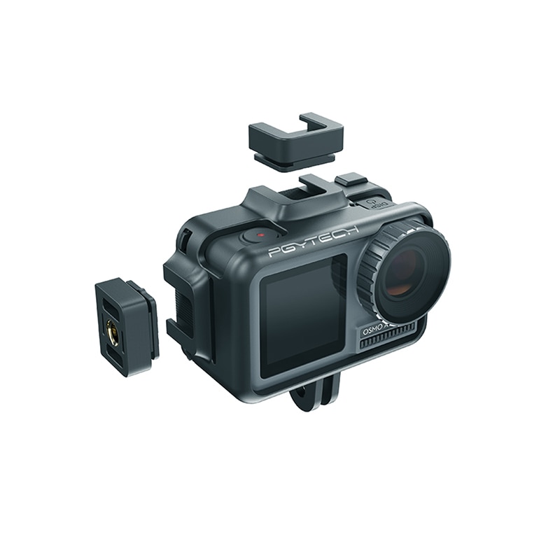 PGYTECH OSMO ACTION Camera Cage custodia protettiva per DJI Osmo Action Sport Camera Frame Cover custodia Shell