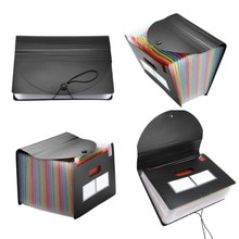 File Organizer, 24 Pockets A4 Office Expanding File Folder, Document Organizer, Accordion Filing Box, Receipt Paper Folders