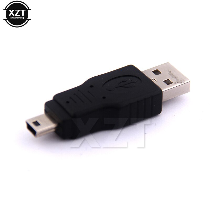 10pcs USB 2.0 to mini Usb adapter Usb A male To Mini USB B 5 Pin Male Plug Port Cable adapter Connector Convertor