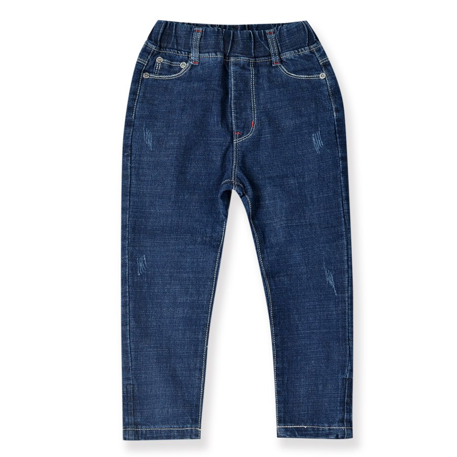 SheeCute Lente Herfst Jongens denim jeans Regular Fit Stretch Straight broek Kinderen Elastische Taille Broek JCH8802