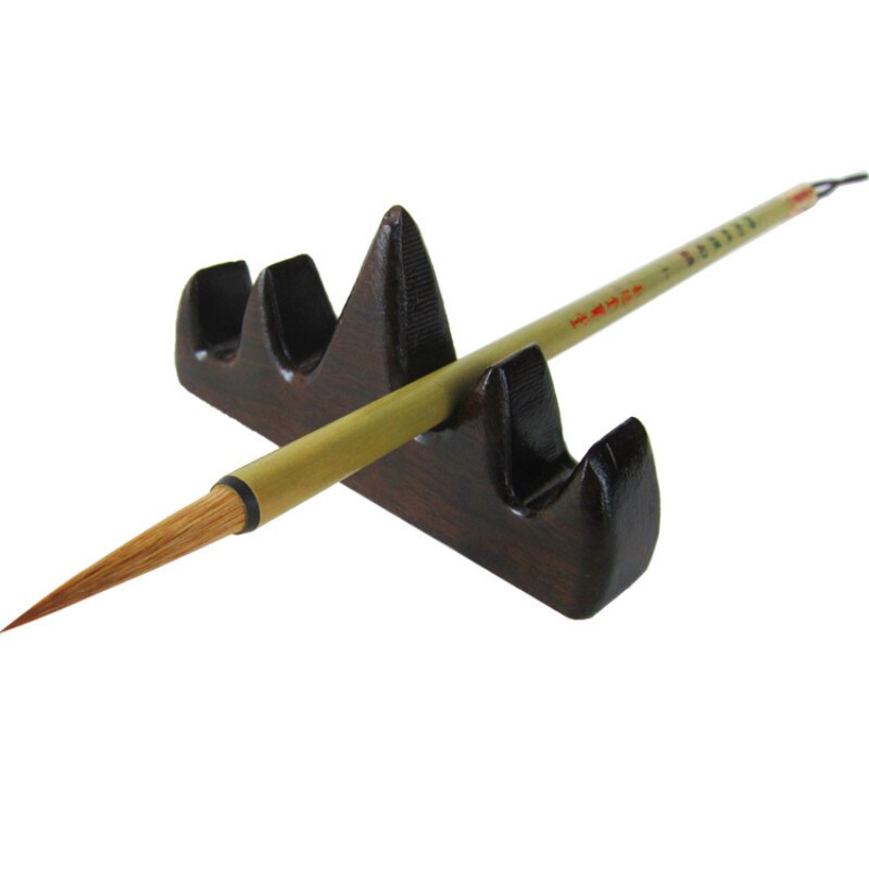 3 Stuks Schrijven Borstel Woodem Handel Wezel Haar Haak Lijn Pen Chinese Schrijven Handschrift Praktijk Kalligrafie Studenten Briefpapier