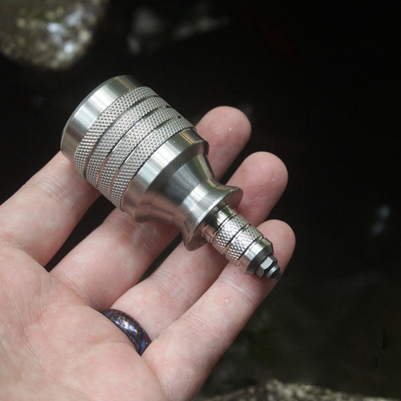 impostato di cacciaviti a stella a 6 punte impostato di punte da trapano cacciavite a palmo in lega di titanio cacciavite multifunzione con 6 punte da trapano s