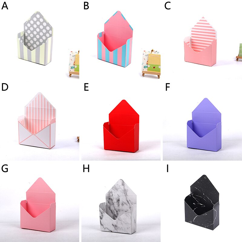 Envelope Shaped Flower Packaging Box Envelope Flower Storage Box For Wedding Engagement Party Decoration Boxes