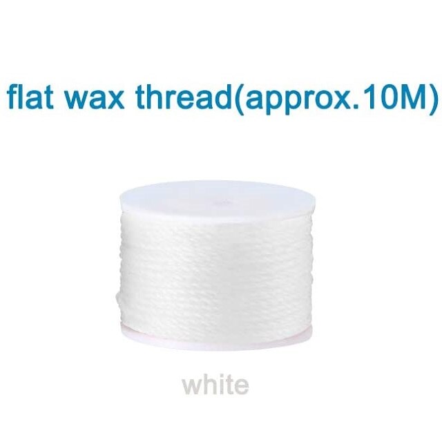 Leather Sewing Awl Hand Stitcher, Needles and Replacement Spools of Thread, Stitching Awl Tool Kit for Leather Fabric Supplies: FlatWhite