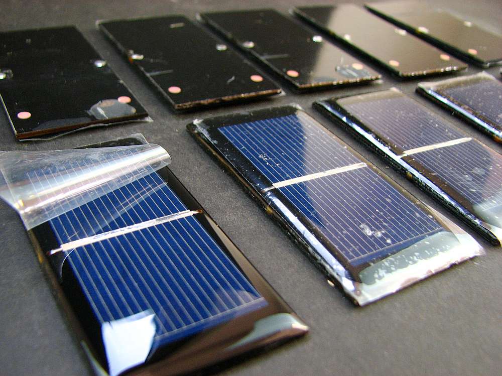 Diy mendocino motordele solar legetøj solpaneler 10 stk hver 0.5v 400ma størrelse 33*65mm