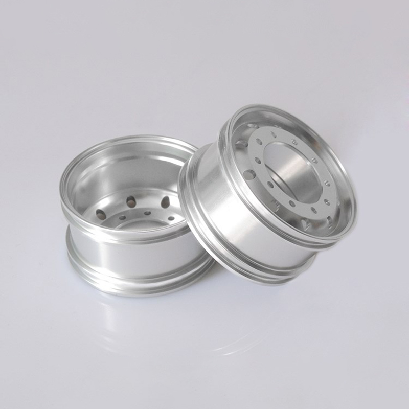 Jd Model Metalen Wielnaven Velgen Voor 1/14 Rc Tractor Truck Diy Auto Model Cadeau Speelgoed