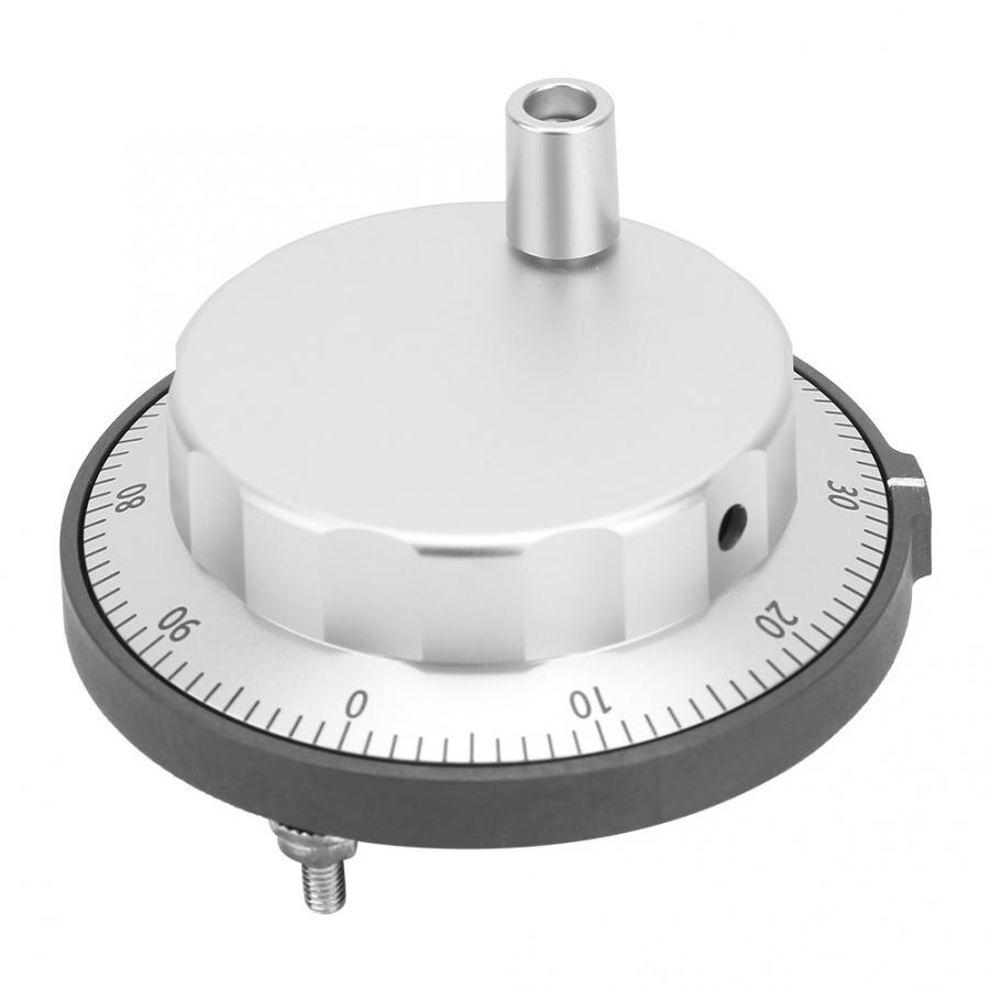 Pulse Generator Handwheel 5V 80mm 6Pin CNC Pulser Handwheel 100PPR Manual Pulse Generator Rotary Encoder Tools