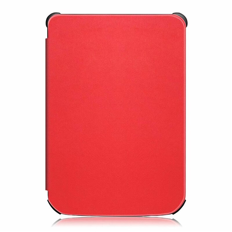 Painted Smart case for Pocketbook 616/627/632 6'' Book case for PocketbooBasic lux2 book /touch/lux4 touch hd 3 cover Case: red-ka si te