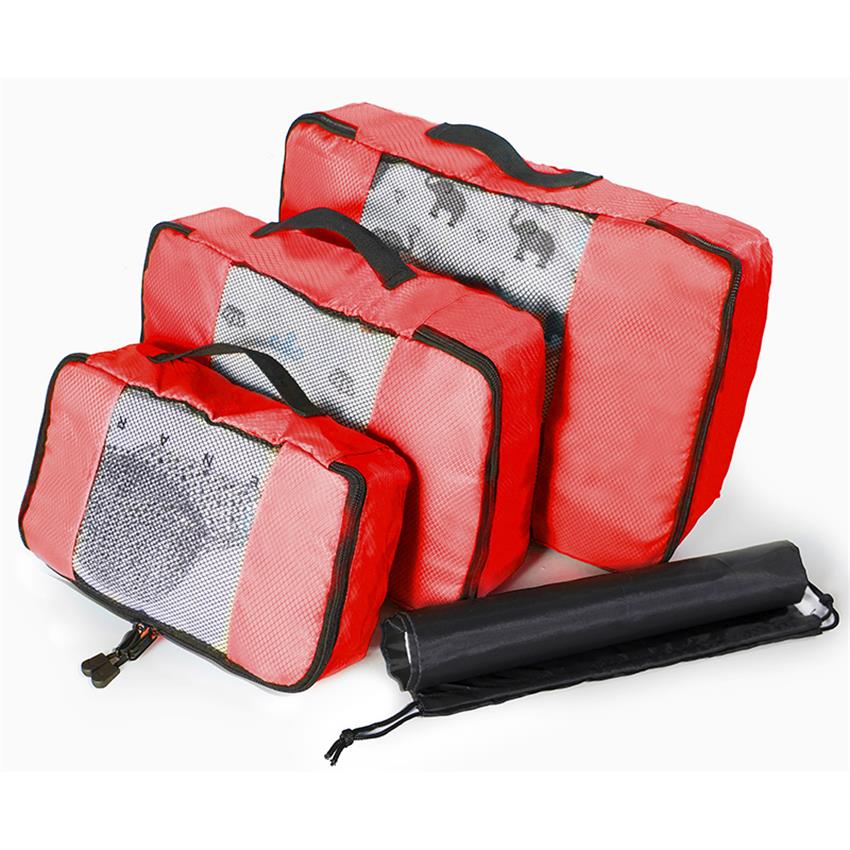 Men Women Children's Nylon Foldable Travel Bag Large Capacity Hand Luggage Waterproof Packing Cubes Travel Luggage Organizer