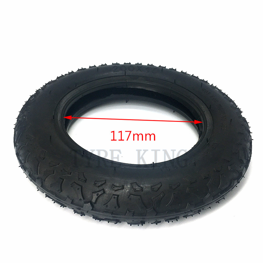 200X40 Inner Tube Outer Tire 200*40 Pneumatic Tire for Folding Bicycle Scooter Car Motorcycle Accessories Baby's Car