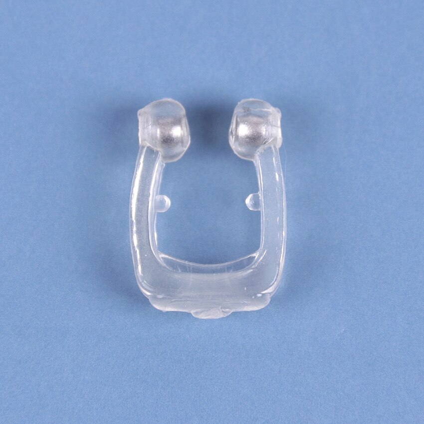 1pc mini anti-snorken næseprop næseklemme snorkemagnetisk næseklemme voksen med kasse til at sove sundhedsplejeværktøj