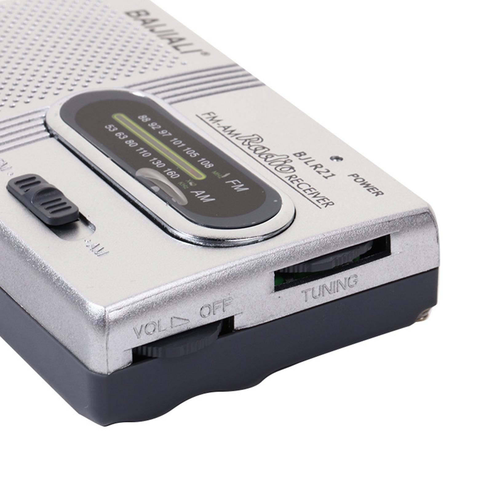 Mini Rádio Portátil Digital Portátil, AM, FM, Leitor MP3, Stonego, Suprimentos de Dispositivos, Rádio de Onda Completa para Pilhas AA