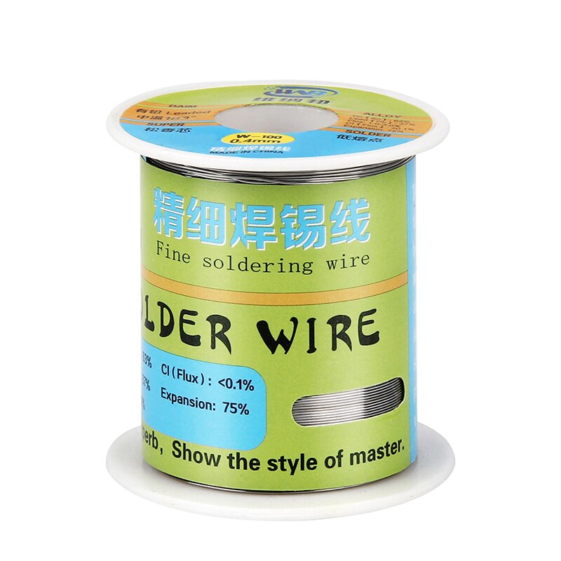 120g Rosin Core Solder Soldering Wire 0.3/0.4/0.5/0.6/0.8mm FLUX 2.0% Solda Solder Tin Lead Wire BGA Welding Repair Tools