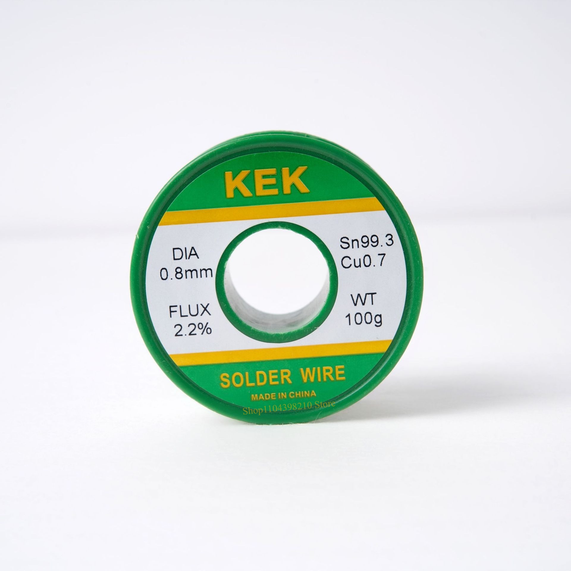 20g-100g loddetintråd miljøvenlig lavt smeltepunkt ingen rengøring nødvendig  sn99.3 cu 0.7 blyfri/blyholdig loddetintråd