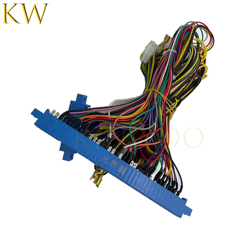 10  + 36 poliger jamma-kabelbaum für Arkade-spielautomaten, zubehöranschluss, weiblicher anschluss, 2 schnittstellen