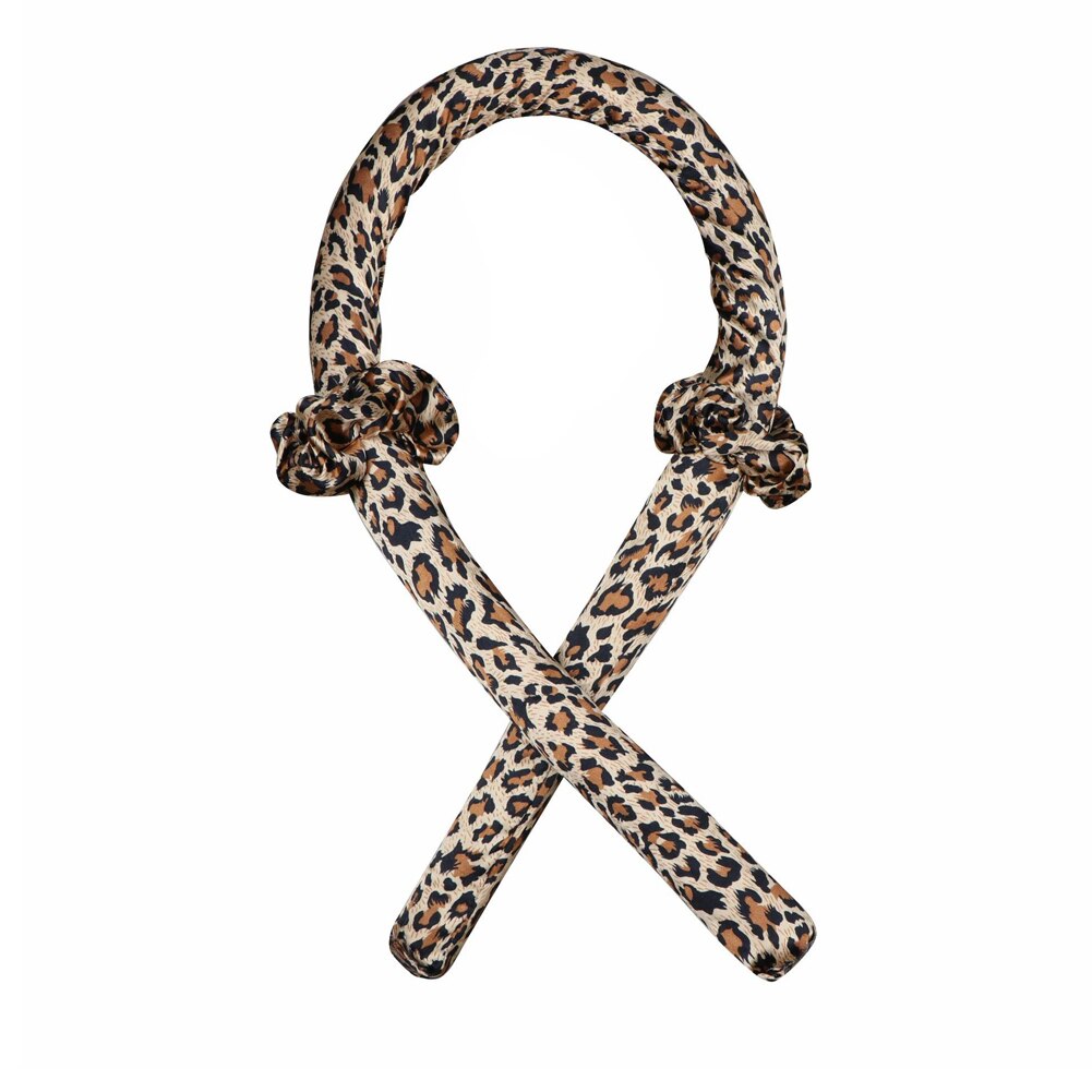 Heatless Curling Rod Headband No Heat Curls Ribbon Hair Roller Soft Shiny Spiral Wave Hair Curlers Sleeping Hairdresser Tool: 09