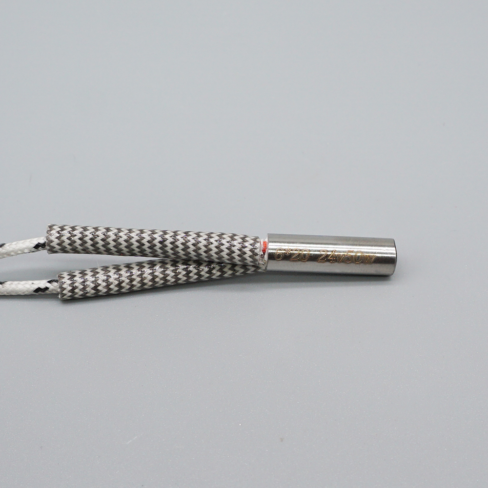 Verwarming Buis 3D Printer Delen Hotend Verwarming Pijp 12V/24V 50W Hoge Temperatuur 6*20mm MK8 End E3D V6 Heater Cartridge