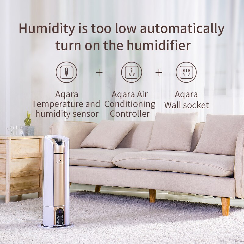 Aqara Smart Luftdruck Temperatur Feuchtigkeit Sensor Umwelt Zigbee Fernbedienung Arbeit Mit XiaoMi Hause Homekit Gateway Hub
