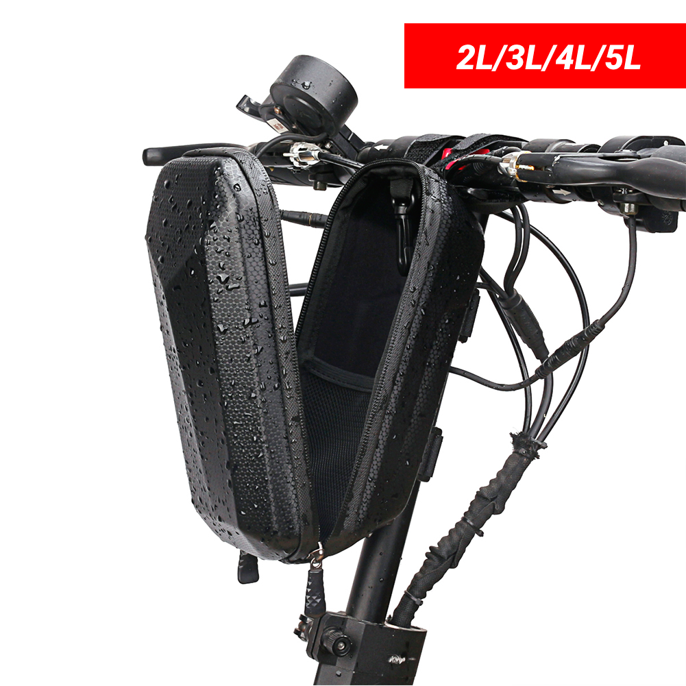 Frame Scooter Hanging Bag 2/3/4/5L Folding Bike Bicycle Pouch Hard Shell Front Waterproof for Outdoor Cycle Biking Entertainment
