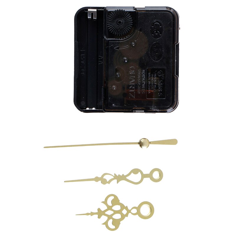 11 stilar diy klockor delar svart + visare reservdelar kit set kvarts urverk mekanism reparationsdelar