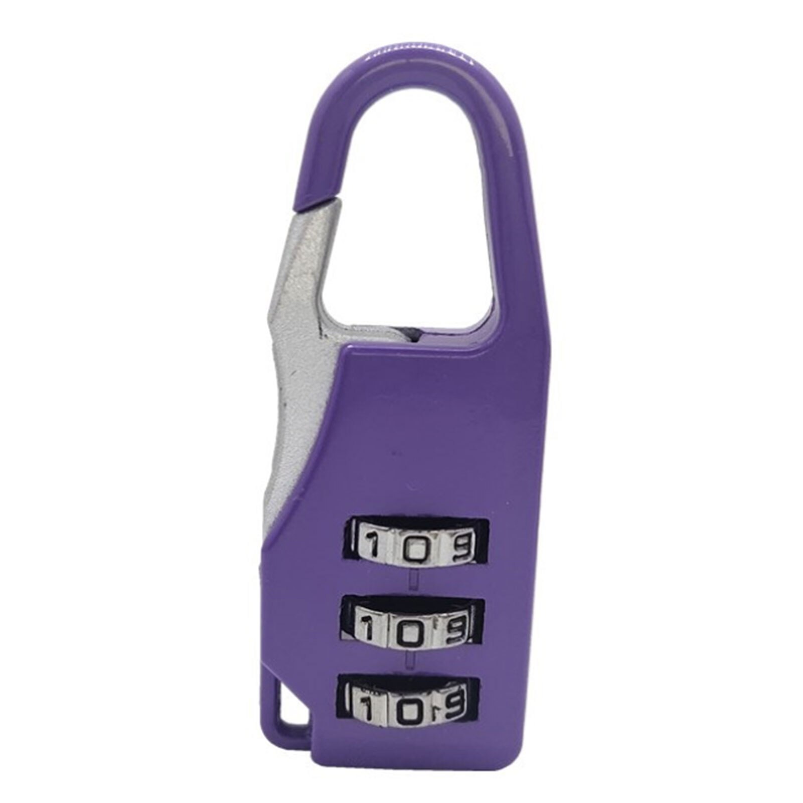 3 Dial Digit Number Code Password Combination Padlock Travel Security Safe Lock: D