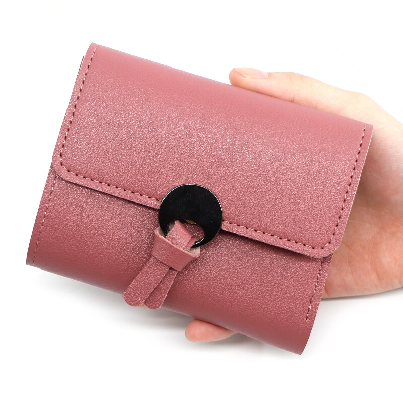 Kurze Brieftasche Frauen Brieftaschen Nette Liebe Quaste Haspe Geldbörse Karte Halfter Weibliche Kupplung Geld Tasche PU Leder Dame geldbörsen