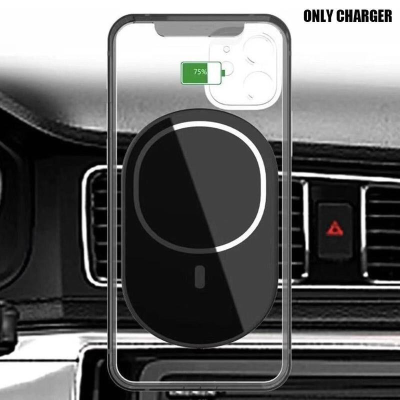 Draadloze telefoonoplader voor in de auto