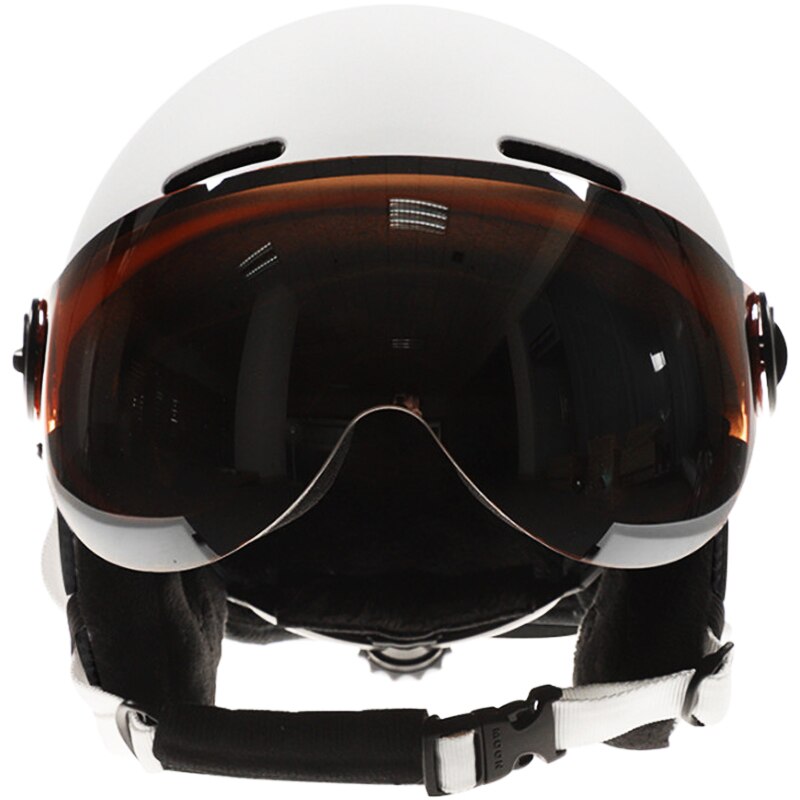 Män kvinnor barn skidhjälm med skyddsglasögon maskskydd moto snabb skateboard skoter snowboard skridskoåkning casco klättring capacete casque