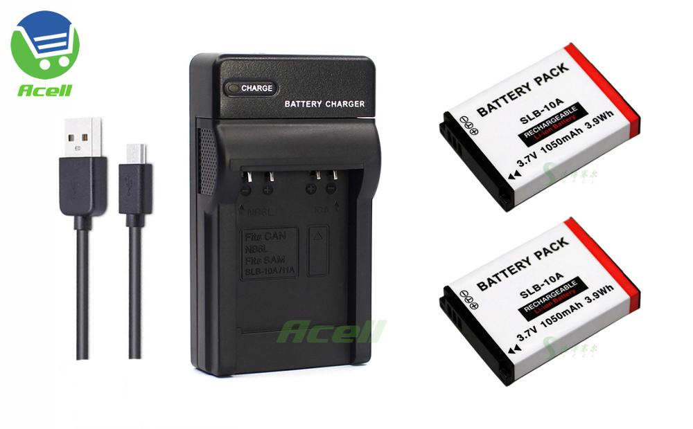 SLB-10 PX1733 Battery for TOSHIBA CAMILEO X-SPORTS Action Camera CAMILEO S30 X150 X155 X450 Camcorder: 2Battery 1Charger
