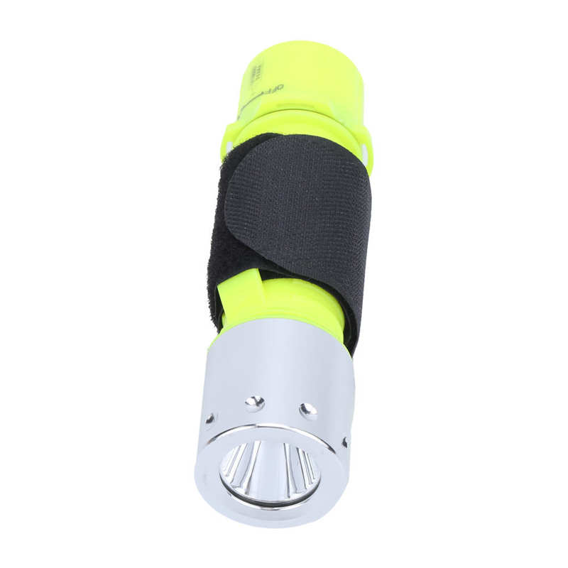 Lampes de plongée à piles, torche étanche IPX8 résistante aux chutes, Portable avec dragonne pour Camping et aventure