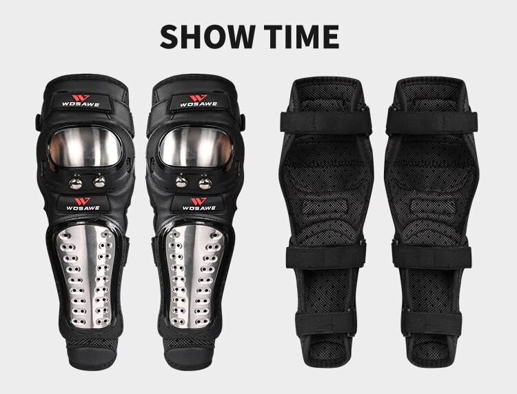 Motorcycle Knee Pads Elbow Support Mountain Bike Racing Protective Gears Resistance Kneepad Downhill Elbow & Knee Protector