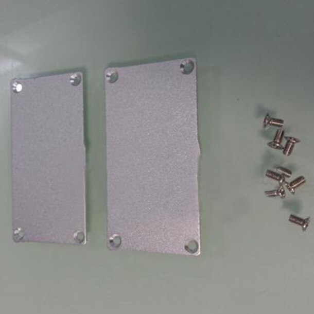 Caixa de caixa do projeto Caixa de alumínio shell elétrica DIY 88X39X100mm NOVA