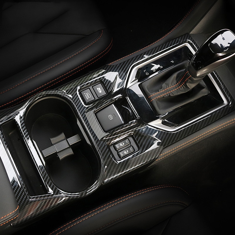 Koolstofvezel Versnellingspook Bekerhouder Cover Voor Subaru Impreza Crosstrek Xv