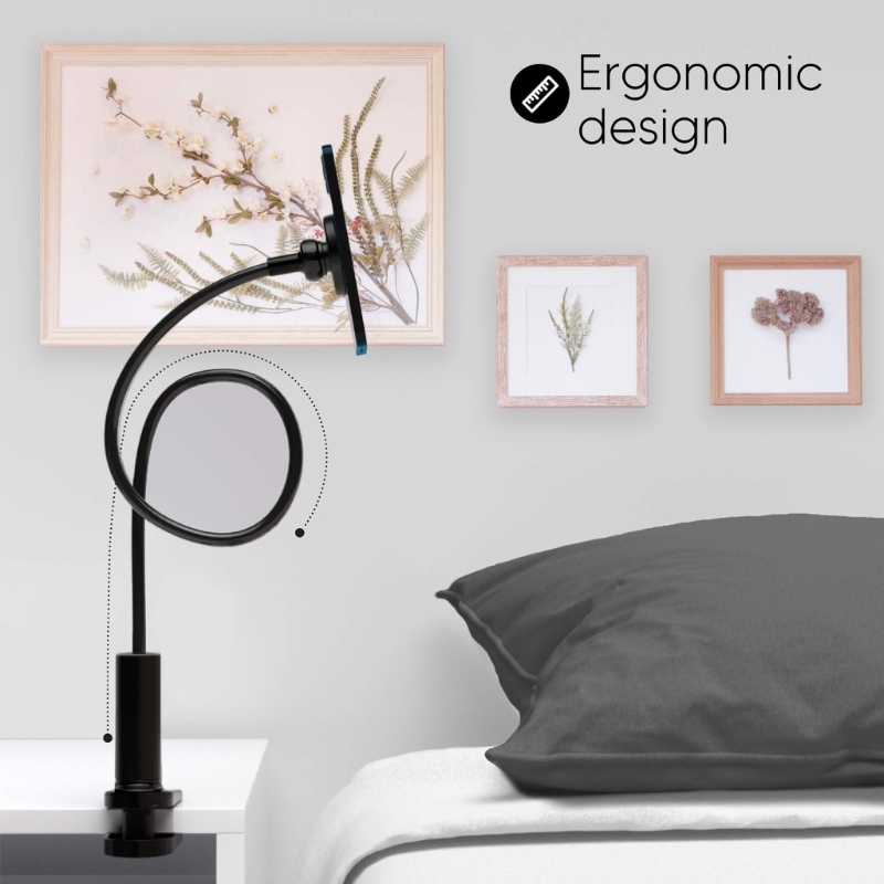 Magnetische Telefoonhouder Bed Gooseneck Mount Telefoon Klem Voor Bureau Flexibele Luie Lange Arm Stand Voor Magsafe Case