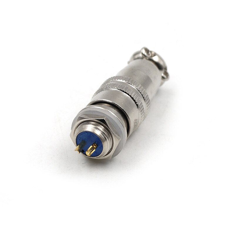 Connecteur Aviation Auto-verrouillé 2 à 9 Broches - Compatible Série FGG.0B.302, Plaqué Or, Sans Câble