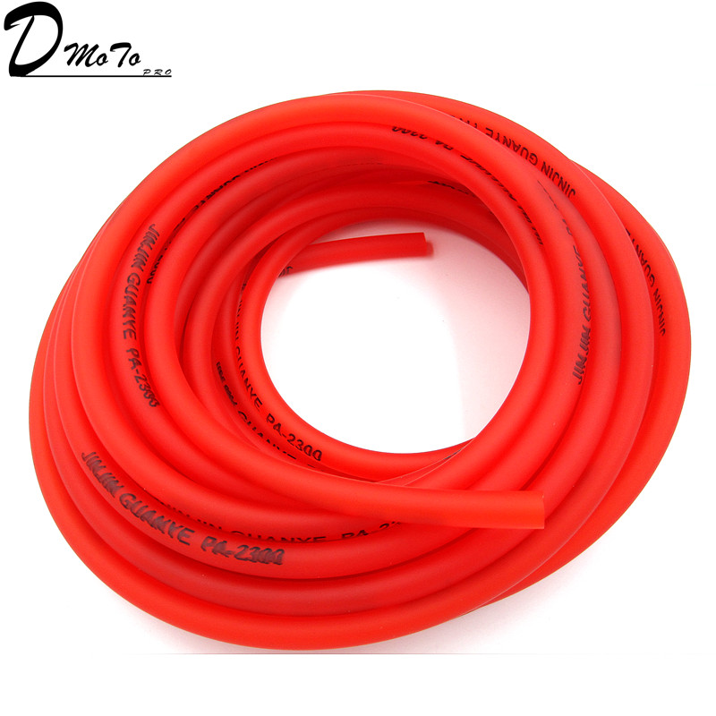 Tubes pour huile de carburant, 3 mètres, 5M, 10M, jaune, vert, rouge, bleu, pour moto, dirt bike, pit bike, ATV, monkey bike, motocross, scooter
