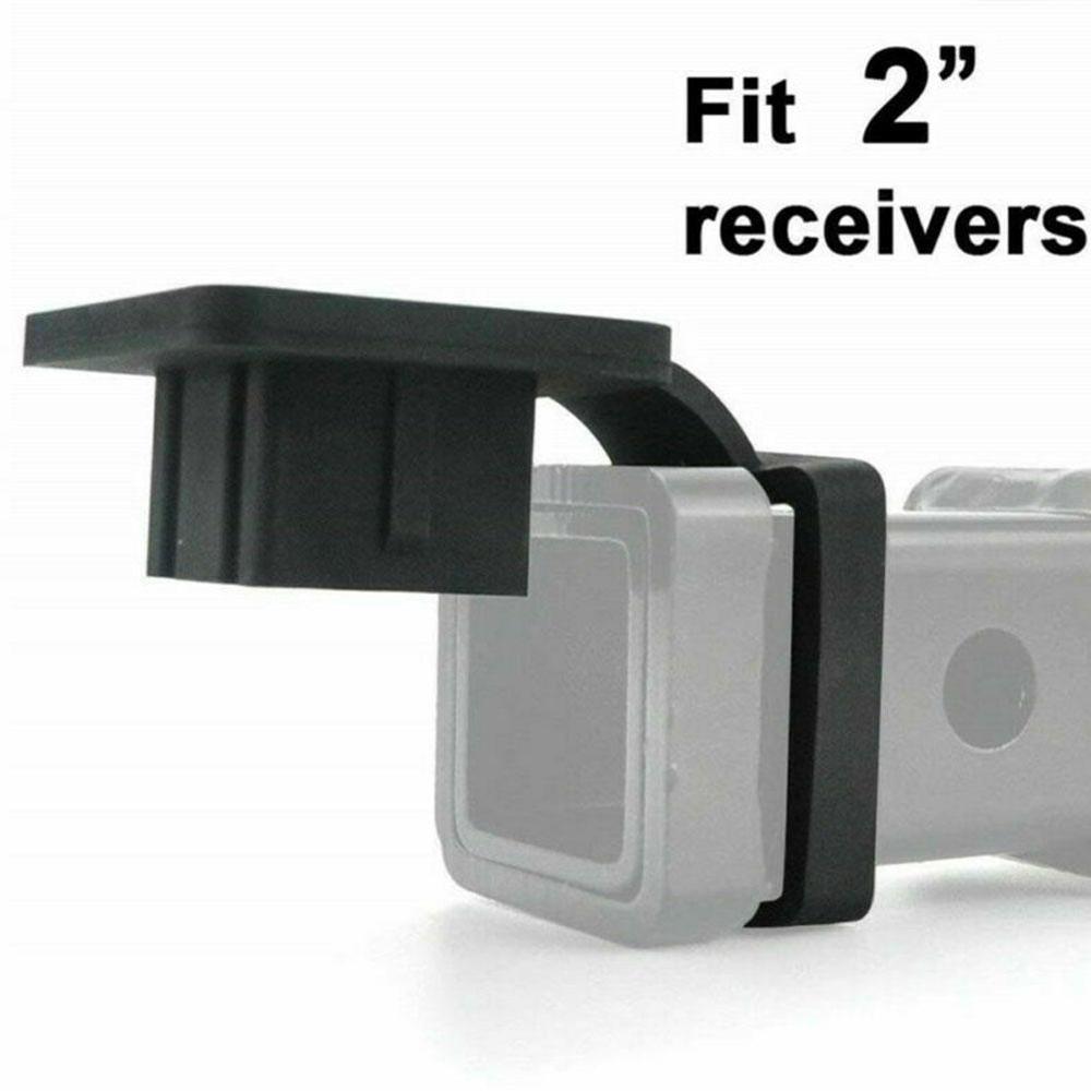 2 Inch Trailer Hitch Cover Plug Cap Rubber Tow Bar Cap Fits 2 Inch Class Jeep For Toyota Nissan Trailer