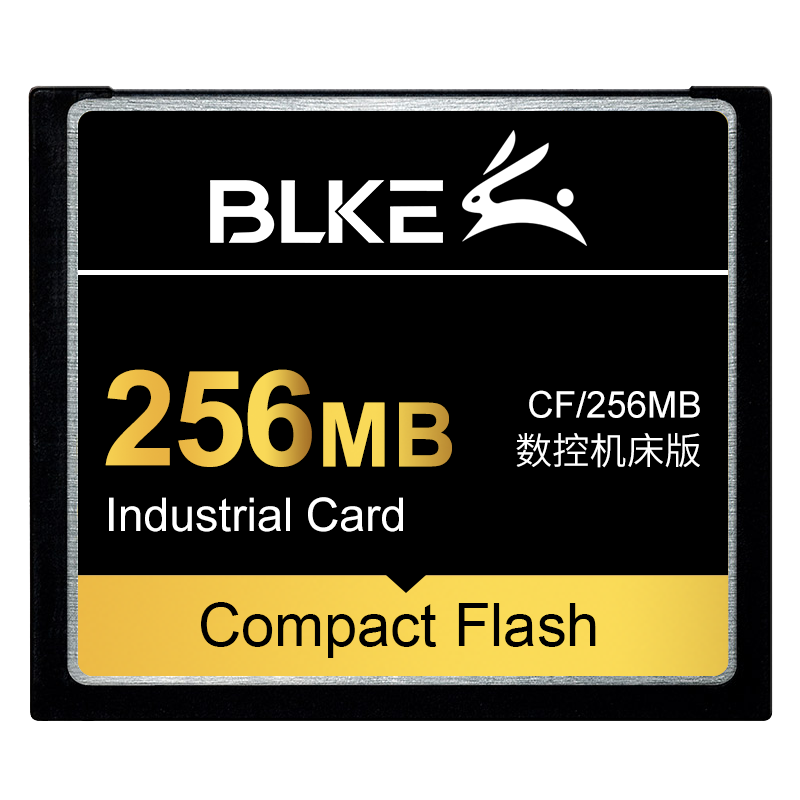 BLKE CF Card 128M 256M 512MB 1G 2GB 4G Compact Flash Card Memory Card for Machining center fanuc Mitsubishi M70 CNC machine tool: 256MB