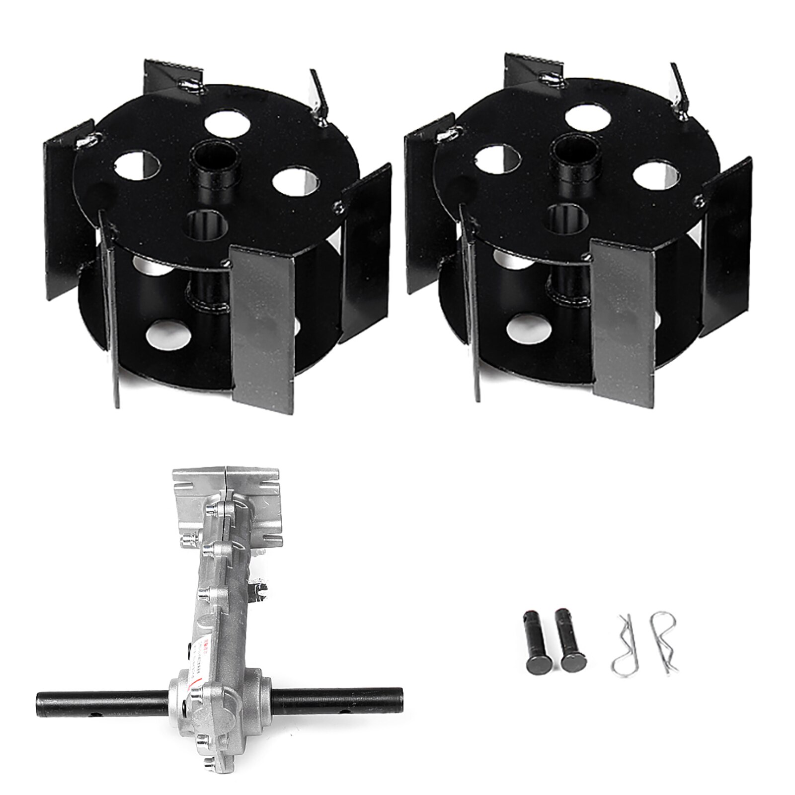 28mm 7/9 Tooth Lawn Mower Working Head Assembly Weeding Wheel Brush Cutter Soil Loosener Weeder Cultivator Accessories Orchard: 7 teeth