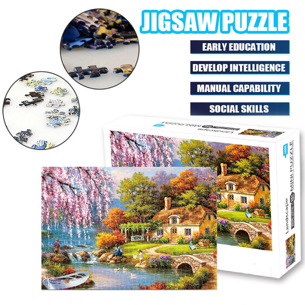 Puzzels, Legpuzzels - Wasgij Original 39, Chinese New Year, 1000 stukjes - Blik op Hout